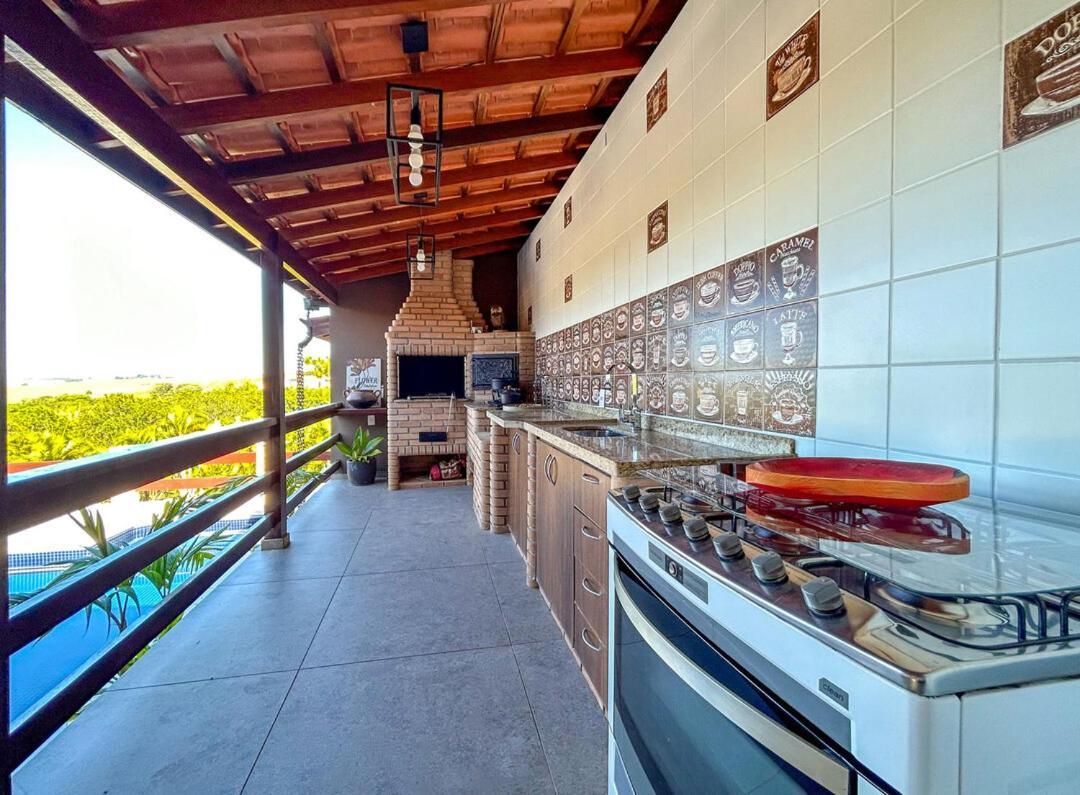 Vila Casa De Campo C Churrasqueira E Wi-Fi Itatiba Sp Exteriér fotografie