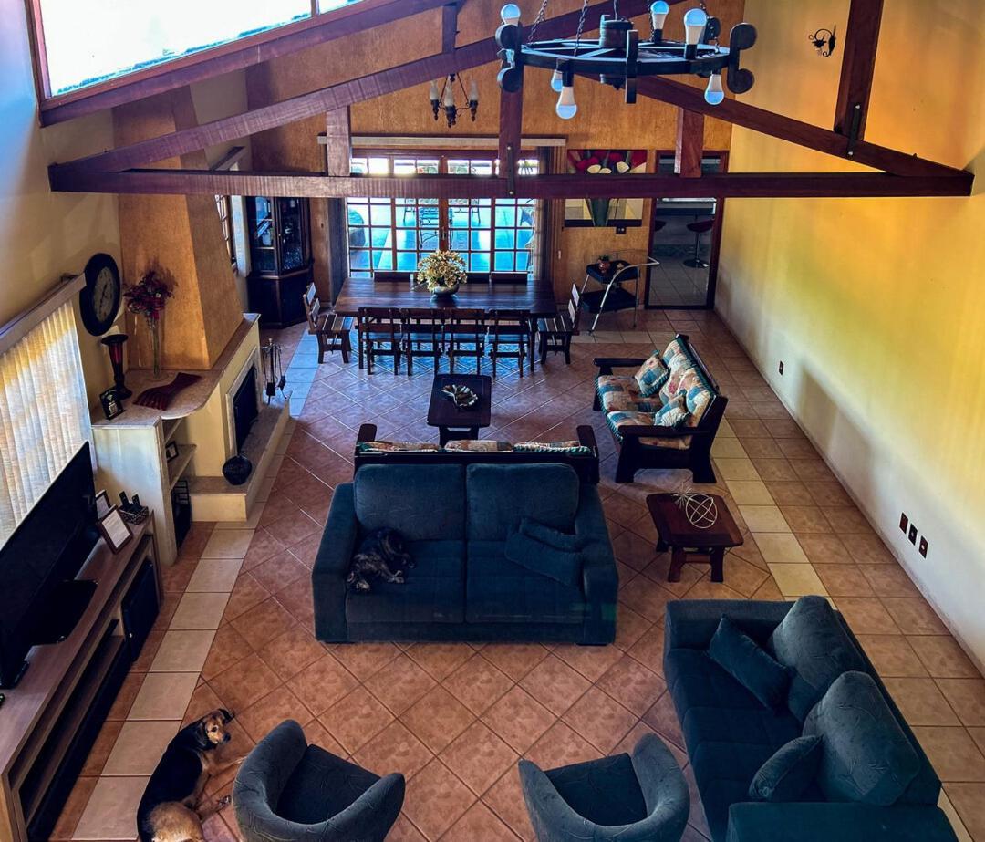 Vila Casa De Campo C Churrasqueira E Wi-Fi Itatiba Sp Exteriér fotografie
