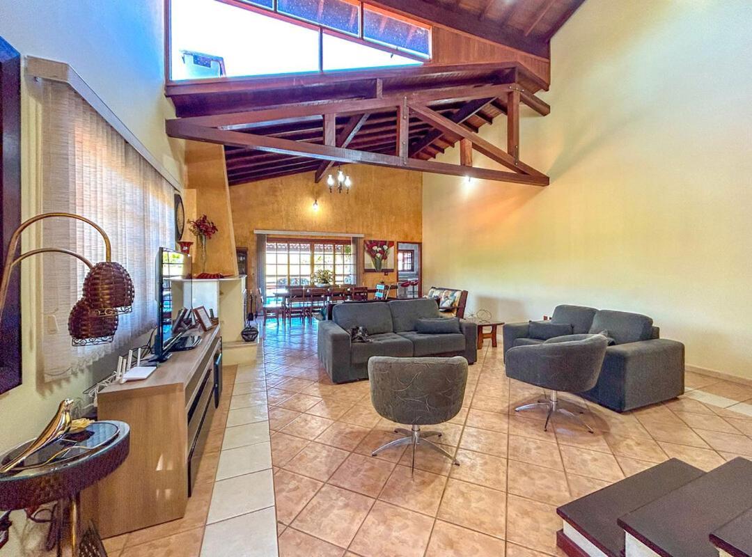 Vila Casa De Campo C Churrasqueira E Wi-Fi Itatiba Sp Exteriér fotografie